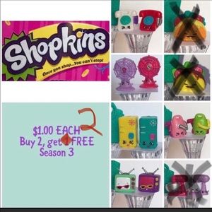 Shopkins $1 Each! Buy 2, Get 2 FREE! Season 2 & 3